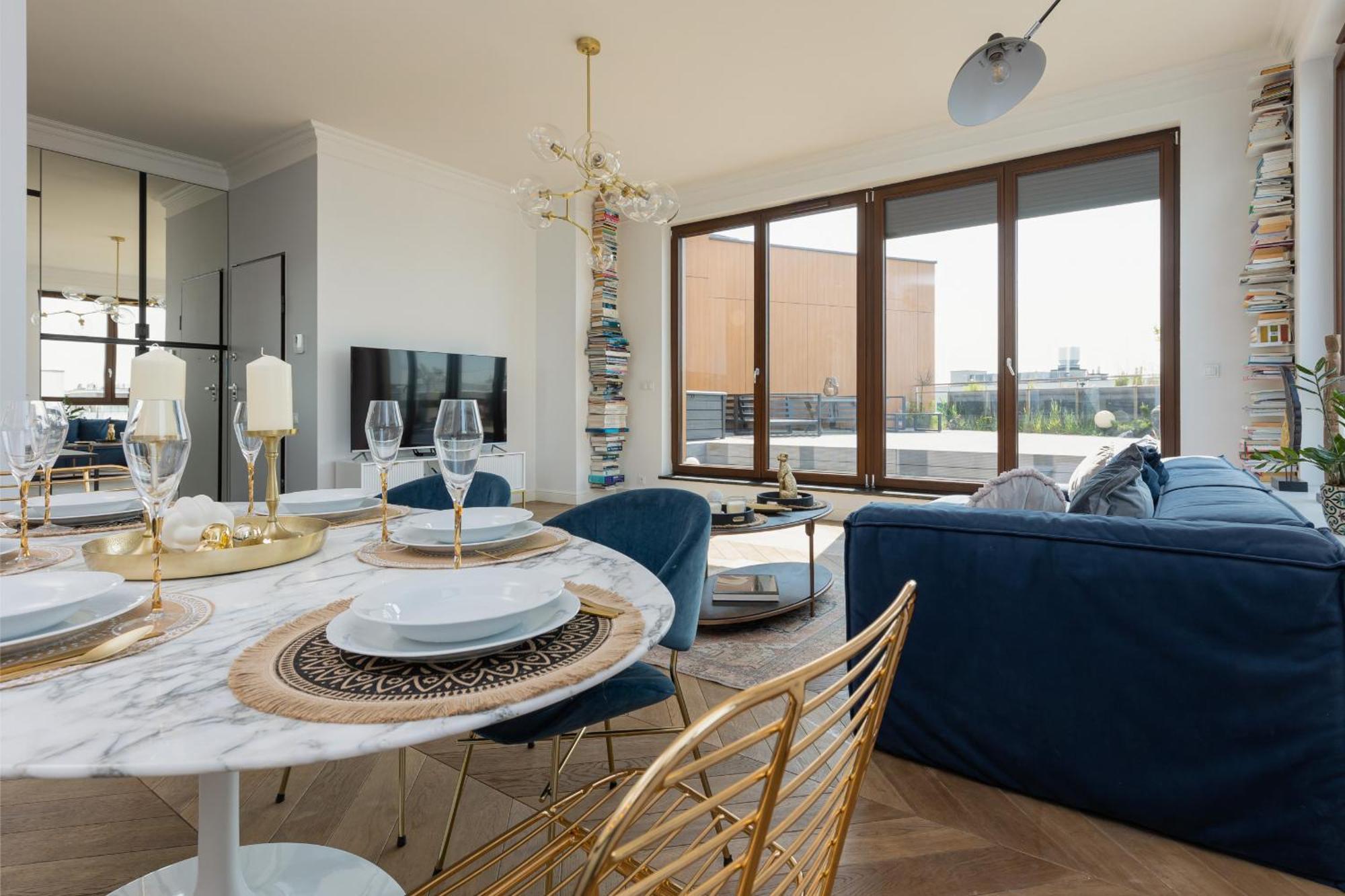 Royal Garden Apartment In Wilanow By Renters Prestige Warsaw Exterior photo